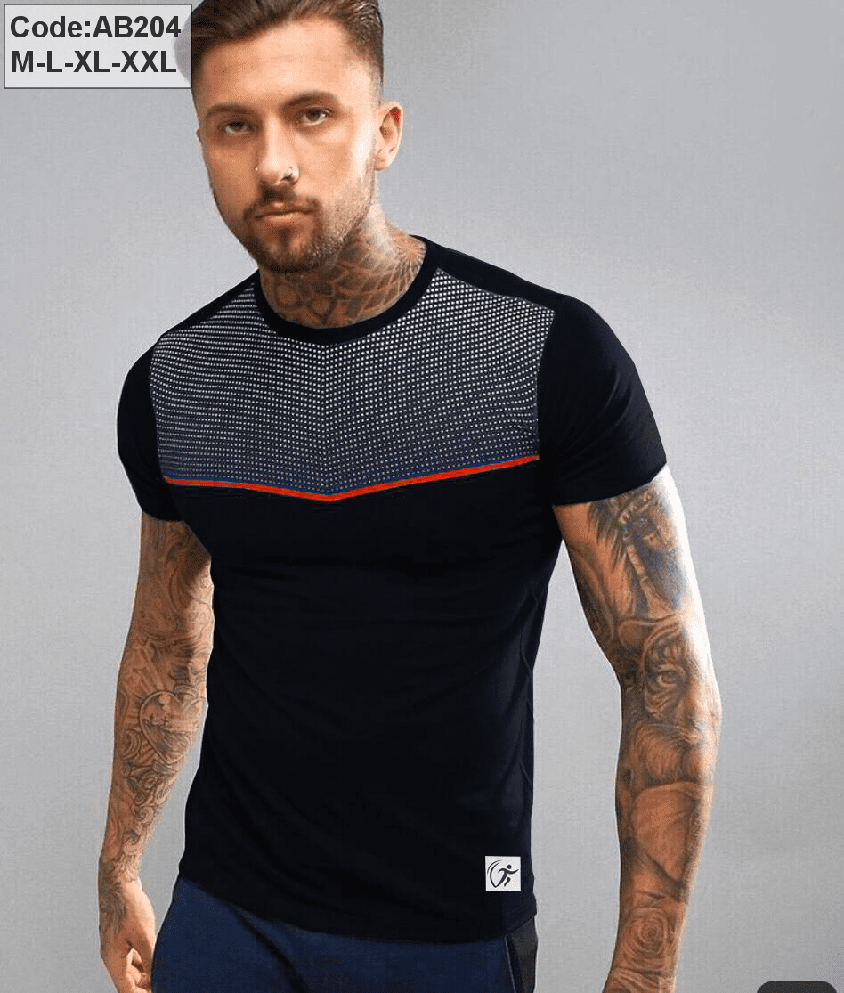 Xưởng sỉ áo thun nam cổ tròn thể thao