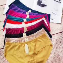 Combo 10 quần lót su nữ gợn sóng lưng thun giá sỉ
