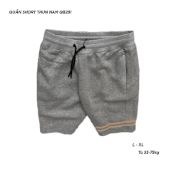 Quần Short Nam Thể Thao Thun Nỉ Cao Cấp - QB281
