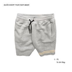 Quần Short Nam Thể Thao Thun Nỉ Cao Cấp - QB281