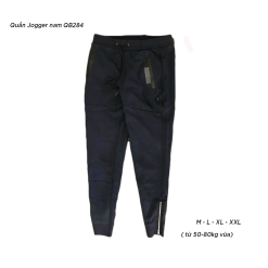 Quần Jogger Dài 2 Túi Ép Dây Kéo Khoá Cá Tính - QB284