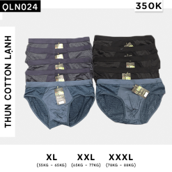 Combo 10 Quần Lót Nam Tam Giác Thông Hơi - QLN024