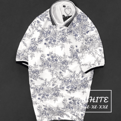 Áo Thun Nam Có Cổ Hoa Văn Sang Chảnh Hey Boy - AB293