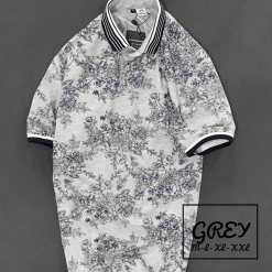 Áo Thun Nam Có Cổ Hoa Văn Sang Chảnh Hey Boy - AB293