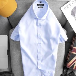 Sơ mi công sở nam tay ngắn cao cấp - SB217