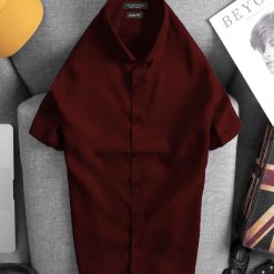 Sơ mi công sở nam tay ngắn cao cấp - SB217