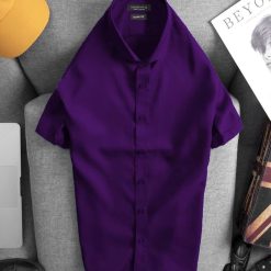 Sơ mi công sở nam tay ngắn cao cấp - SB217