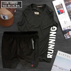 Set bộ nam áo ba lỗ phối quần thể thao