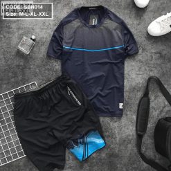 Set bộ nam áo ba lỗ phối quần thể thao 14