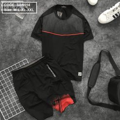 Set Bộ Nam Áo Ba Lỗ Phối Quần Thể Thao 14 - SBN014