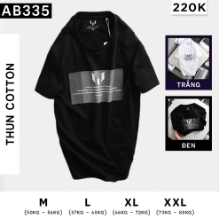 Áo Thun Nam Cotton Cổ Tròn In Hình - AB335