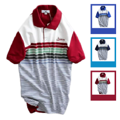 Áo thun sọc nam phối tay siêu đẹp - AS037