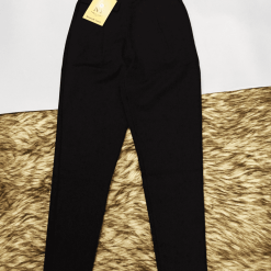 Quần đen nữ chất Umi phối lưng chữ B