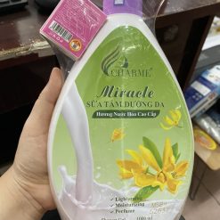 Sữa Tắm Nước Hoa Charme Miracle 1000ml Hương Ngọc Lan Tây - 8936194690210