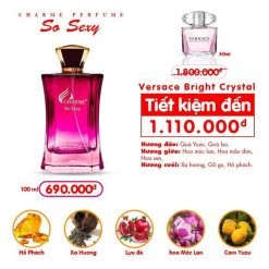 Nước Hoa Nữ Charme So Sexy 100ml - 8938509617011