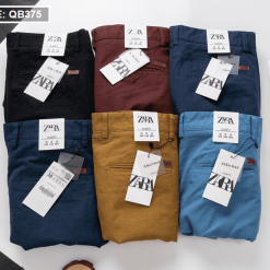 Quần short nam vải kaki bố xù cao cấp