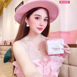 Kem Body Honey Pink Sợi Mật Ong Dát Vàng 24K - 8936095371850