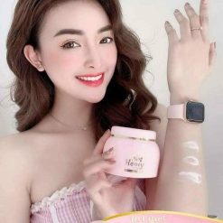 Kem Body Honey Pink Sợi Mật Ong Dát Vàng 24K - 8936095371850