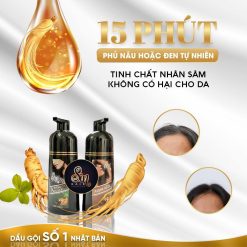 Dầu Gội Phủ Bạc Sin Hair Màu Đen - 8938538233022