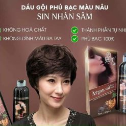 Dầu Gội Phủ Bạc Sin Hair Màu Đen - 8938538233022