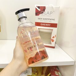 Sữa Tắm Trắng Da Olap Cherry Màu Đỏ 600ml - 8938519955912