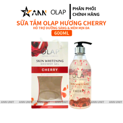 Sữa Tắm Trắng Da Olap Cherry Màu Đỏ 600ml - 8938519955912