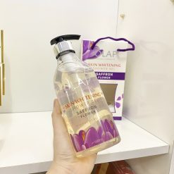 Sữa Tắm Trắng Da Olap French Màu Tím 600ml - 8938519955936