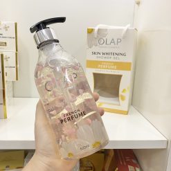 Sữa Tắm Trắng Da Olap Western Orchid Màu Vàng Cánh Hồng 600ml - 8938519955974