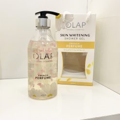 Sữa Tắm Trắng Da Olap Western Orchid Màu Vàng Cánh Hồng 600ml - 8938519955974