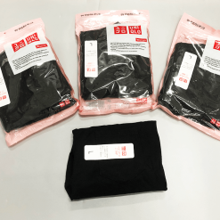 Quần Leggin nữ 2 túi sau màu đen kèm túi cao cấp - QG408