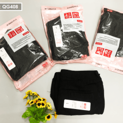 Quần Leggin nữ 2 túi sau màu đen kèm túi cao cấp