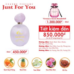 Nước Hoa Nữ Charme Just For You 50ml - 8936194690968