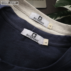 Áo Thun Nam Cổ Tròn Cotton In Hình - AB387