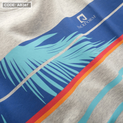 Áo Thun Nam Cổ Tròn Cotton In Hình - AB387