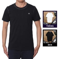 Áo Thun Nam Cổ Tròn Thêu Logo (Có Size 3XL) - AB388