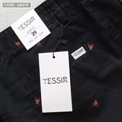 Quần Short Nam Kaki In Họa Tiết Đẹp - QB379