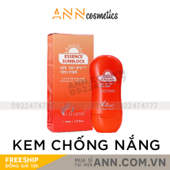 Kem Chống Nắng Hàn Quốc Charme Essence Sunblock 40ml Chính Hãng - 8809273480142
