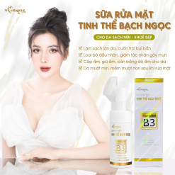 Sữa Rửa Mặt N Collagen Tinh Thể Bạc Bạch Ngọc - 8938518571120