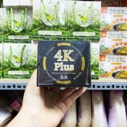 Kem Dưỡng Trắng Da Ban Đêm 4K Plus 5X Màu Đen - 8858955005357
