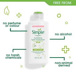 Sữa Dưỡng Ẩm Simple 125ml Kind To Skin Protecting Light Moisturiser - 5011451103931