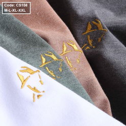 Áo Thun Nam Cá Sấu Có Cổ Tay Phối Hey Boy - CS158