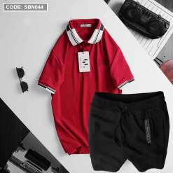 Set bộ nam áo mã CS160 Quần mã qb230 - SBN044
