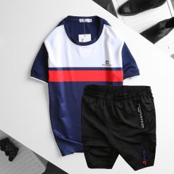 Set bộ nam áo mã AB393 quần mã QB215 - SBN048