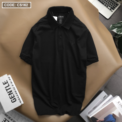 Áo Thun Polo Nam Tay Ngắn Bo Cổ Dệt Cao Cấp - CS162