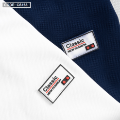 Áo Thun Nam Polo Cá Sấu Poly Cổ Phối Phối Tag - CS163