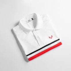 Áo Thun Nam Có Cổ Tay Ngắn In Sọc (Có Size 3XL) - CS166