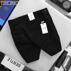 Quần Short Kaki Co Giãn Phối Nút Cao Cấp (Có Size 36) - QB383