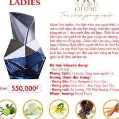 Nước Hoa Nữ Good Charme Ladies 50ml - 8936194691859
