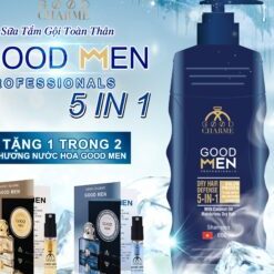 Sữa Tắm Gội Toàn Thân Cho Nam Good Men 600ml (Blue) - 8936194691262