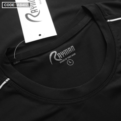 Áo Thun Nam Thể Thao Cổ Tròn In Logo R Rayman - AB402